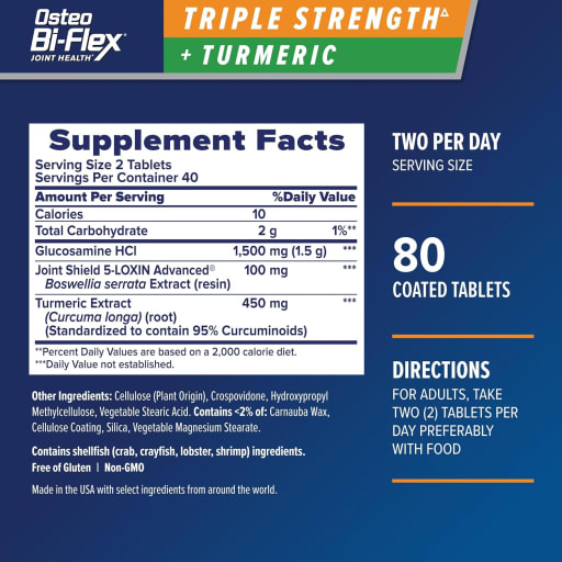 Osteo Bi-Flex Triple Strength + Turmeric