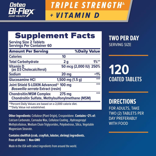 Osteo Bi-Flex Triple Strength + Vitamin D