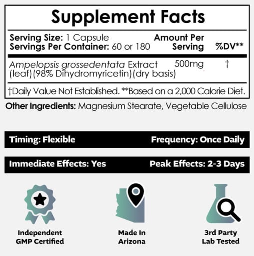 Dihydromyricetin Capsules