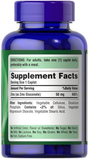 Zinc 50 mg
