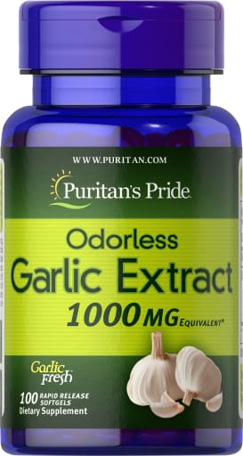 Odorless Garlic Extract 1000 mg