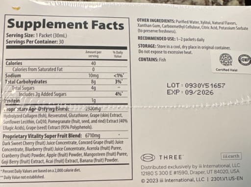 Eternel Antioxidant Super-Blend