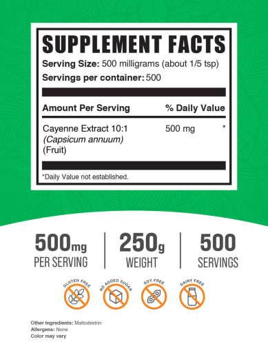 Cayenne Extract Powder