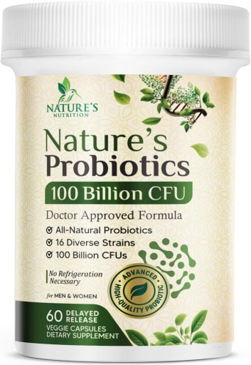 Nature's Probiotics 100 Billion CFU