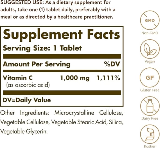 Vitamin C 1000 mg Tablets