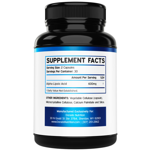 Alpha Lipoic Acid 600 mg