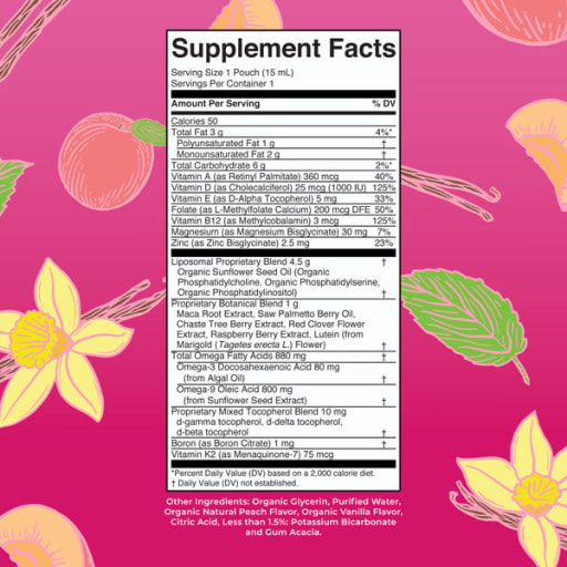 Women's 40+ Organic Multivitamin Liposomal