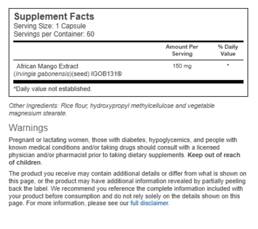 African Mango Extract