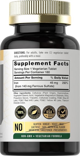 Slow Release Iron 45 mg