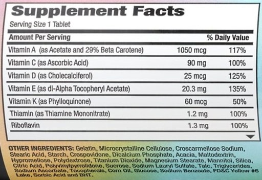 Men’s Daily Multivitamin