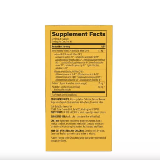 Men's Probiotic 50 Billion CFU