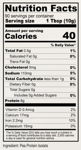 Premium Pea Protein