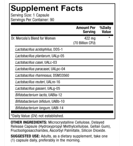 Complete Probiotics for Women