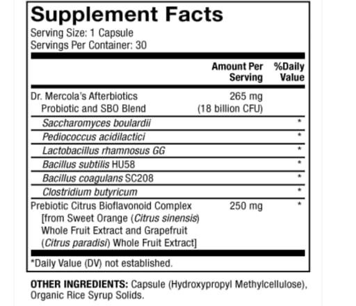 Complete AfterBiotics Probiotics & SBOs