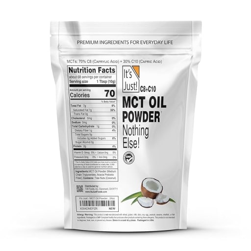 C8 + C10 MCT Oil Powder