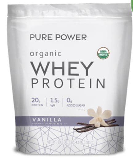 Organic Miracle Whey Protein Powder (Vanilla)
