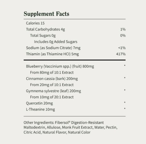 Blood Sugar Gummies Sugar Free (Green Apple)