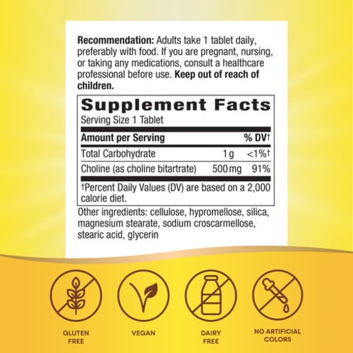Choline 500 mg