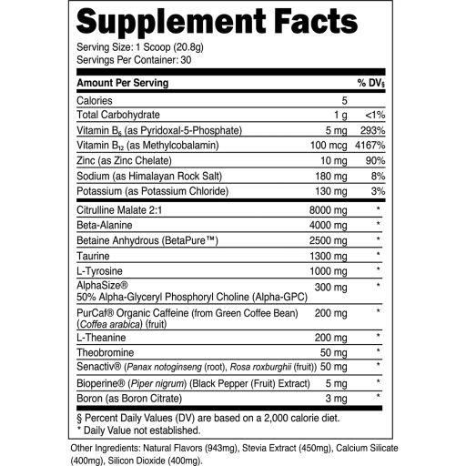 BULK Pre-Training (Peach Mango)