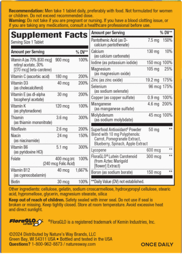 Alive! Men's 50+ Complete Multivitamin