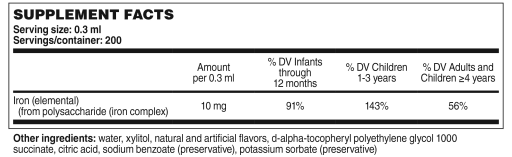 Liquid Iron Supplement