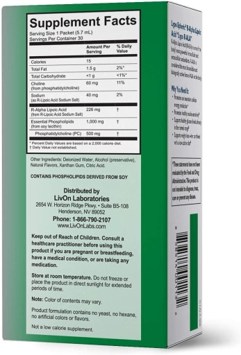 Lypo-Spheric R-Alpha Lipoic Acid