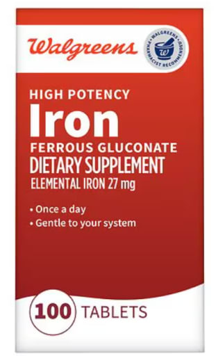 High Potency Iron Ferrous Gluconate