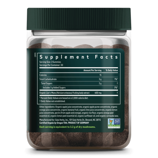 Lion's Mane Mushroom Gummies