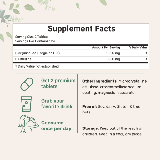 L-Arginine + L-Citrulline