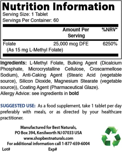 L-Methyl Folate