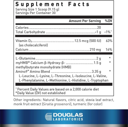 Muscle Protect with HMB Natural Orange Vanilla Flavor