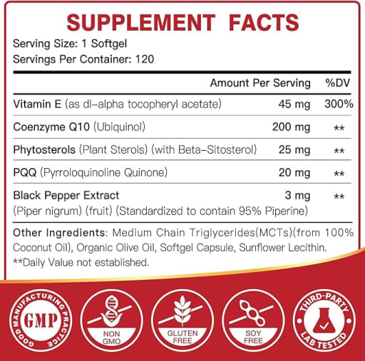Ubiquinol 200 mg