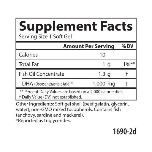 Elite DHA Gems 1000 mg