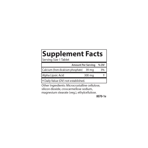 Alpha Lipoic Acid 300 mg