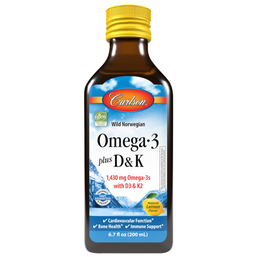 Omega-3 + D & K (Natural Lemon Flavor)