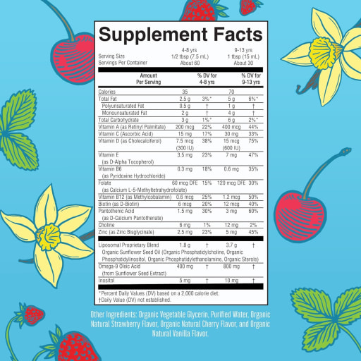 Organic Kids Multivitamin Liposomal