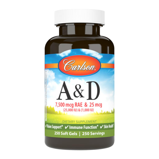 Vitamins A & D 25000 IU + 1000 IU