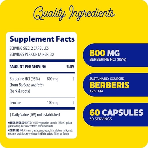 Berberine 800 mg