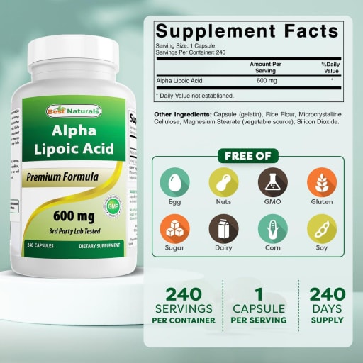 Alpha Lipoic Acid 600 mg
