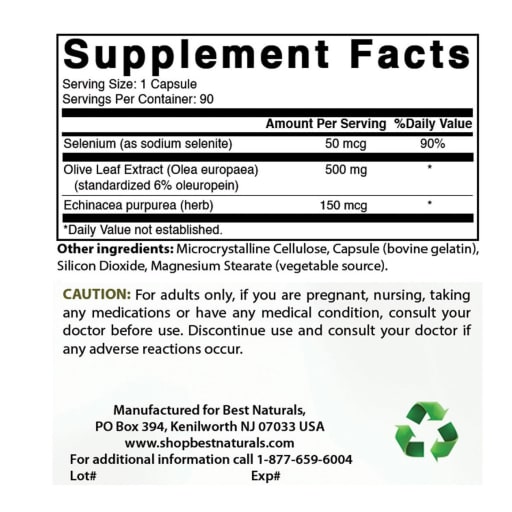 Olive Leaf Extract 700 mg