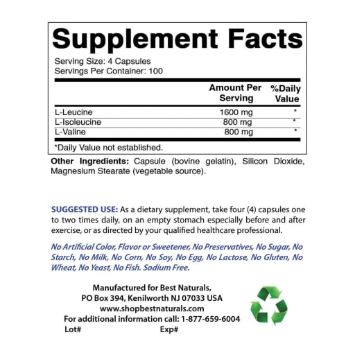 BCAA 3200 mg