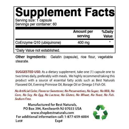 CoQ10 400 mg