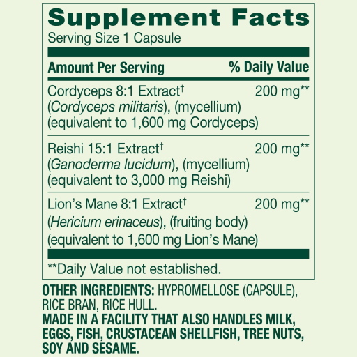 Mushroom Complex 6200mg