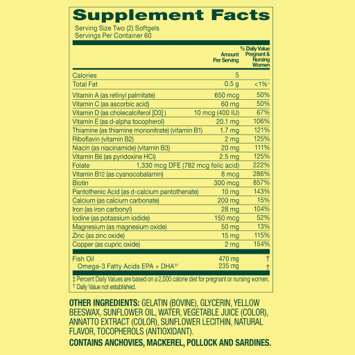Mini Prenatal Multi + DHA