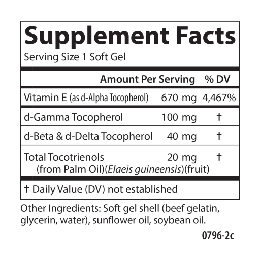 E-Gems Elite 1000 IU (670 mg)