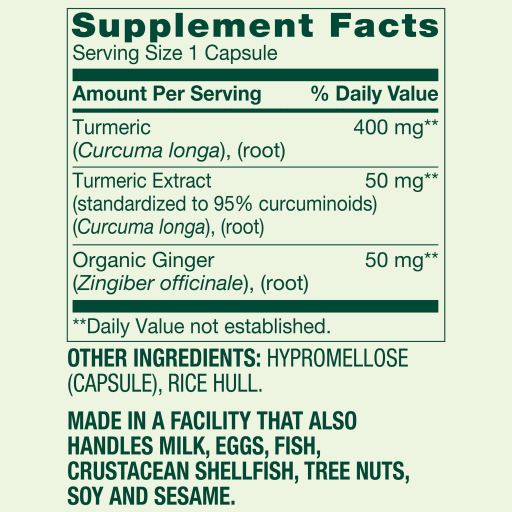 Turmeric Curcumin with Ginger Powder