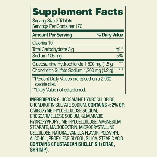 Triple Strength Glucosamine Chondroitin