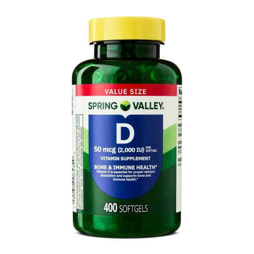 Vitamin D3 50 mcg (2,000 IU)