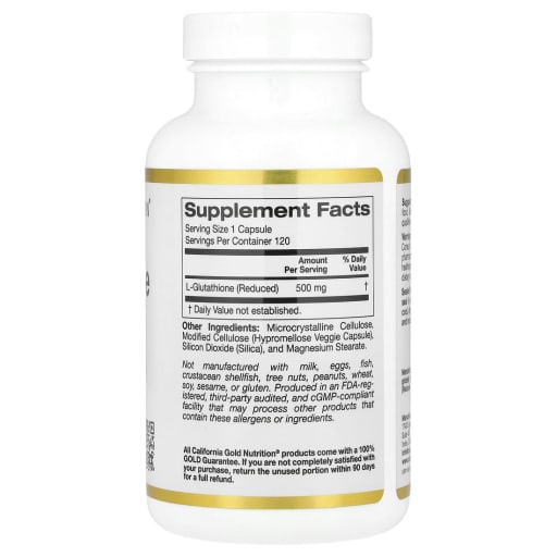 L-Glutathione (Reduced) 500 mg