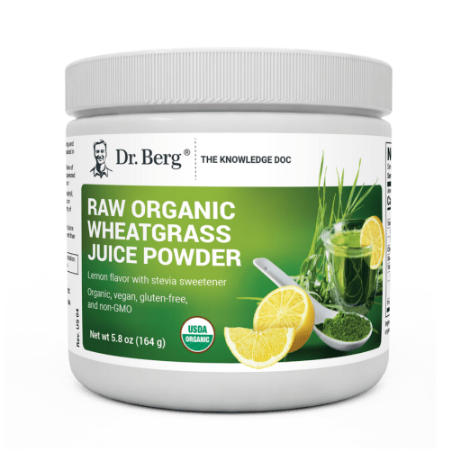 Raw Organic Wheatgrass Juice Powder
